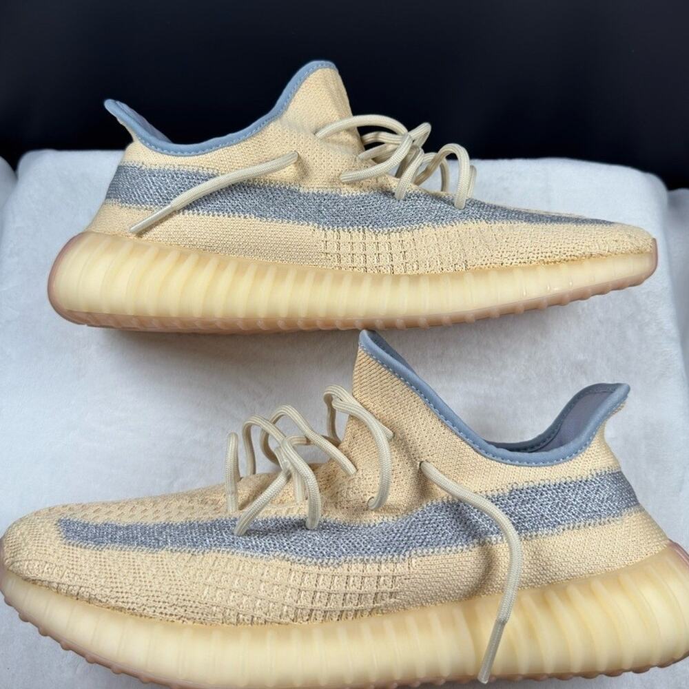 Adidas Yeezy Boost 350 V2 “Linen” | FY5158 | 11.5M | OG All - Picture 2 of 9